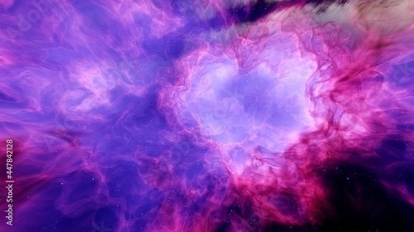 Obraz abstract background for design, space abstraction, starry cosmic backround, nebula background, galactic background 3d render	