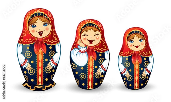 Obraz Russian Dolls Matrioshka