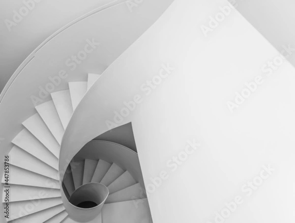 Obraz Modern spiral staircase