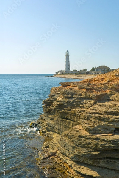 Obraz Lighthouse, sea and rock
