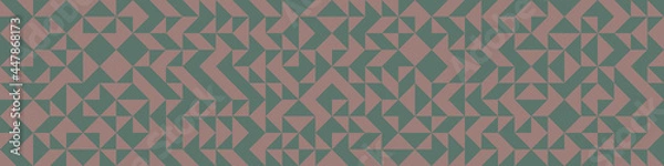 Obraz Abstract Geometric Pattern generative computational art illustration