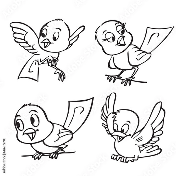 Obraz Little birds