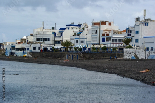 Fototapeta Agaete beach in the north of Gran Canaria