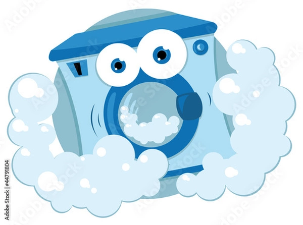 Obraz Friendly Washing Machine