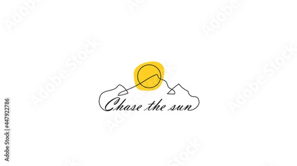 Obraz chase the sun