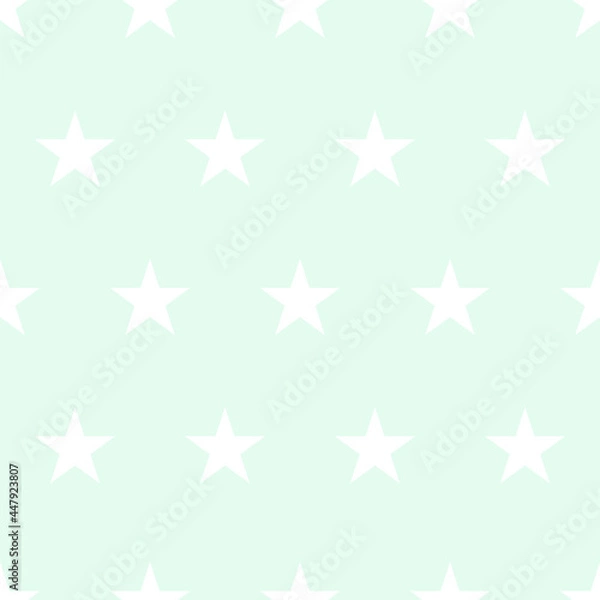Fototapeta Seamless pattern with light stars