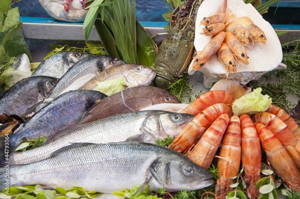 Obraz Fresh seafood