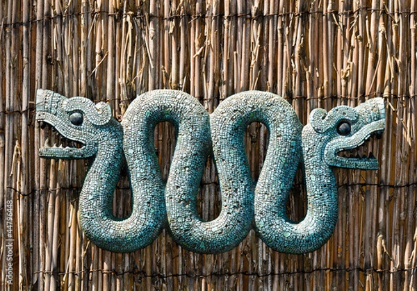 Obraz double headed serpent ornament