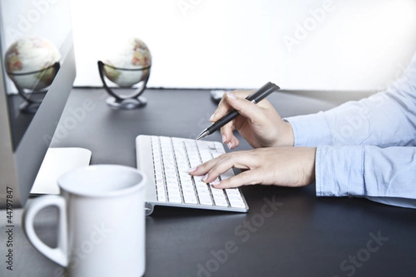 Obraz arbeit im büro