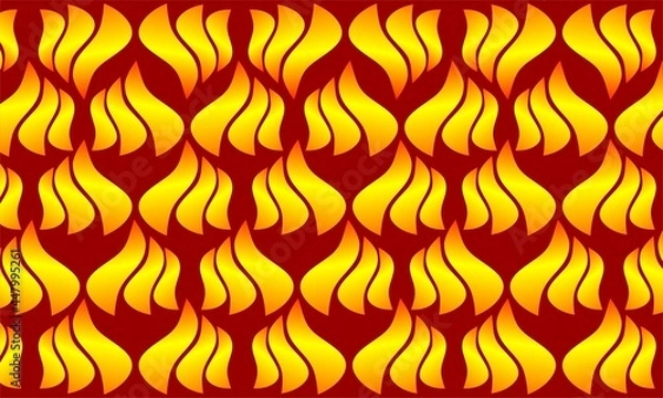 Obraz fire background illustration
