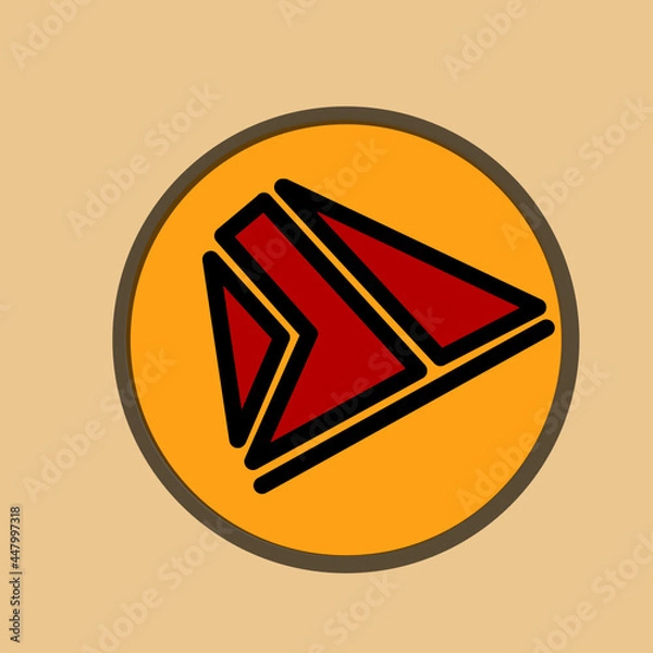 Obraz Abstract simple logo design that could be used