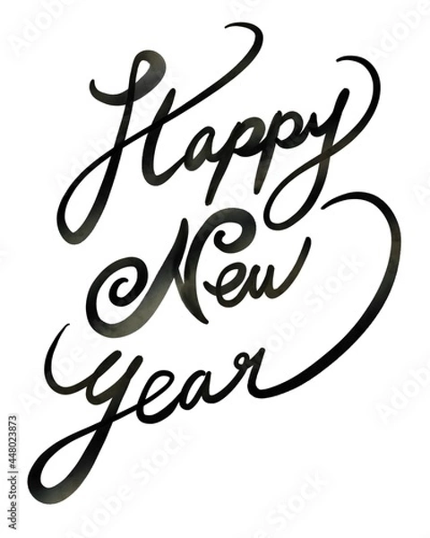 Fototapeta 新年の挨拶の題字