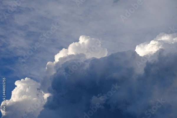 Fototapeta summer clouds in the sky