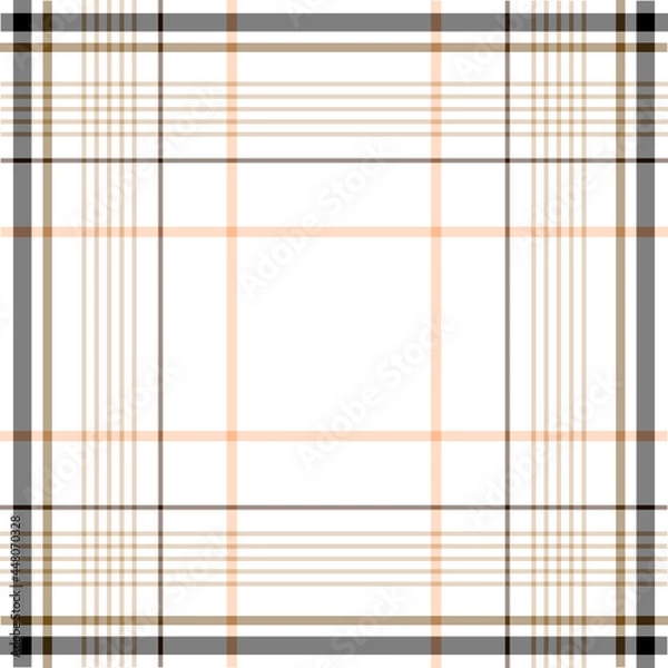 Fototapeta Tartan checkered fabric seamless pattern