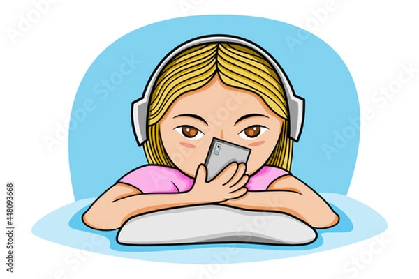 Obraz child reading book