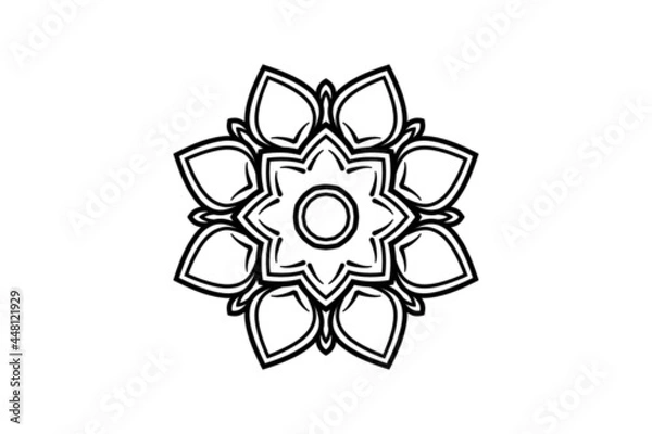 Obraz mandala circular pattern
