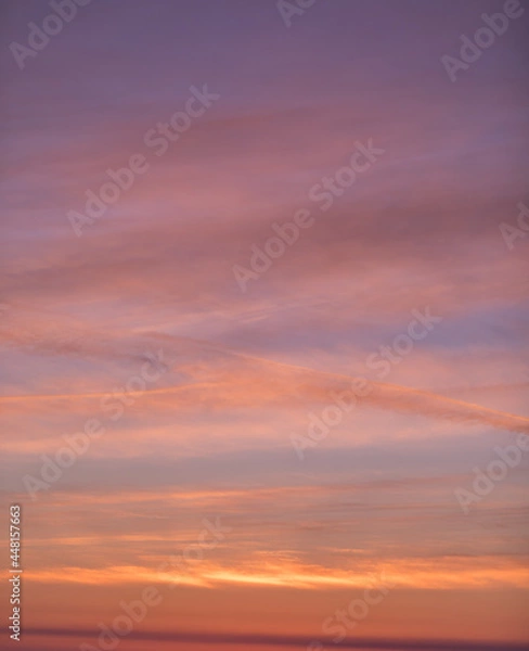 Obraz Scottish Sunrise/Sunset Sky