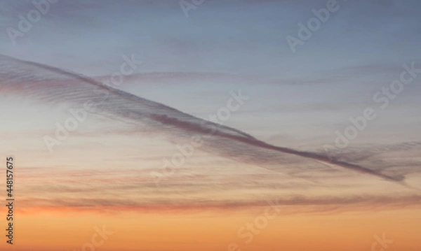 Obraz Scottish Sunrise/Sunset Sky