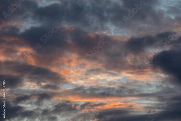 Obraz Scottish Sunrise/Sunset Sky