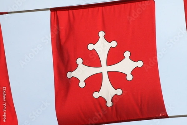 Obraz Bandiera bianco e rossa