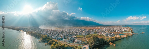 Obraz Dali city skyview