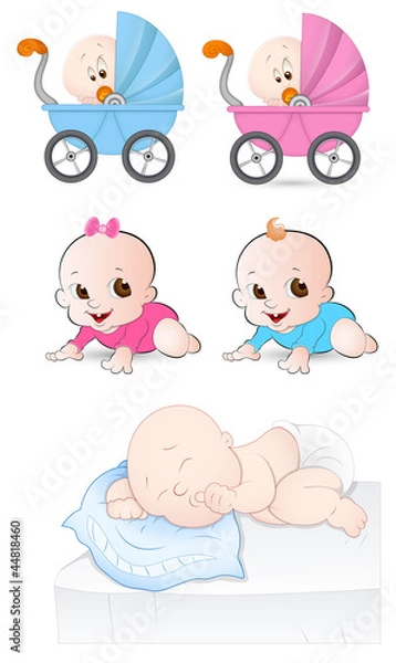 Obraz Babies Vectors