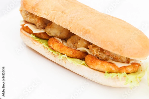 Obraz Chicken breast sandwich