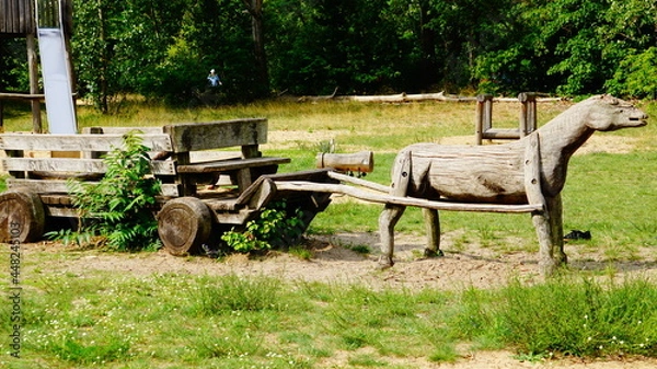 Obraz Altes holzpferd