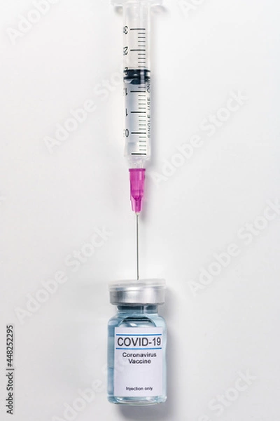 Obraz Coronavirus vaccine - The medical concept