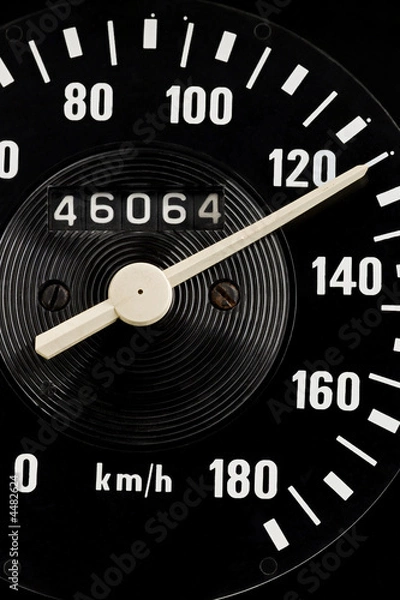 Fototapeta speedometer