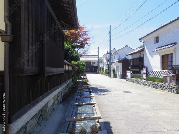 Fototapeta おはなはん通り（愛媛県大洲市）