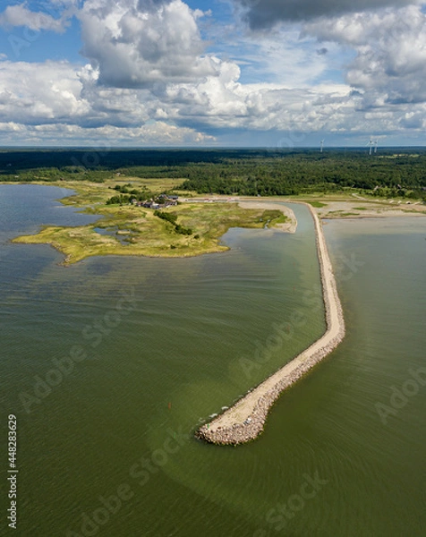 Fototapeta arial port