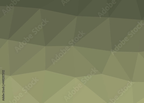 Fototapeta Abstract color Low-Polygones Generative Art background illustration