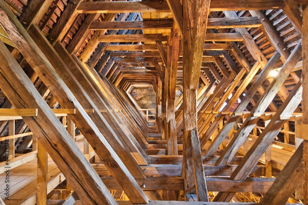 Obraz alter Dachboden