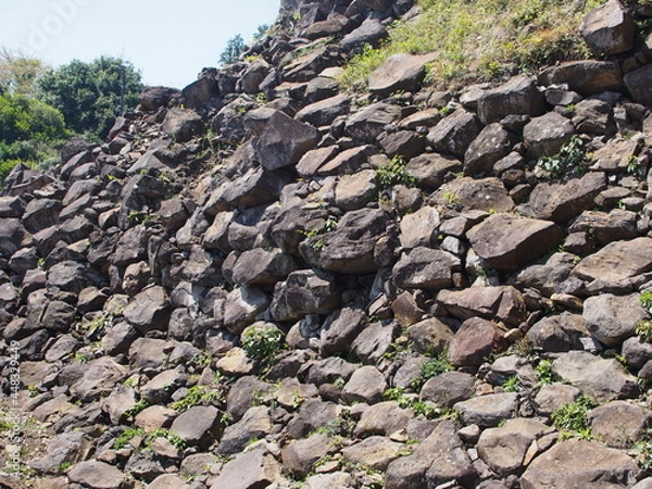 Fototapeta 一夜城　石垣