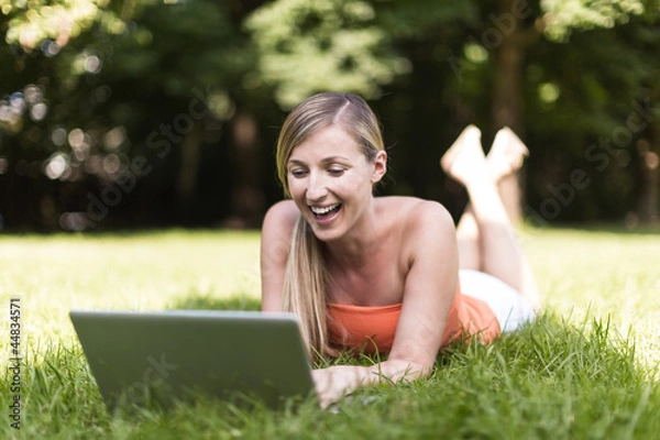 Obraz Arbeiten in der Wiese