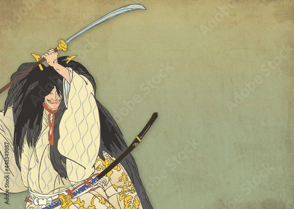 Obraz 能　月岡耕漁　能楽百番「船弁慶」