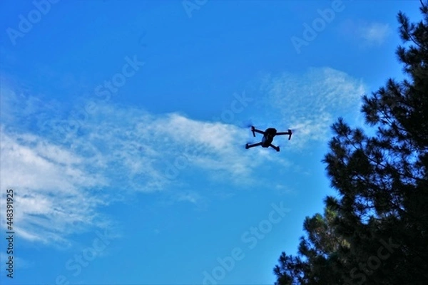 Obraz Drone flying in the sky