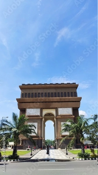 Obraz pavilion in the park