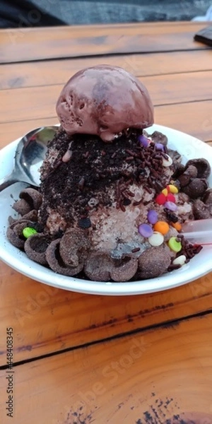 Fototapeta ice chocochip