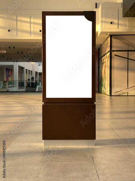 Obraz One blank billboard 