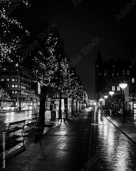 Obraz night in the city