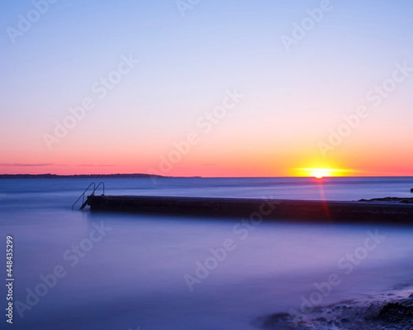 Obraz sunset over the sea