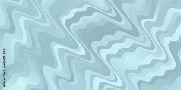 Fototapeta Light BLUE vector layout with circular arc.