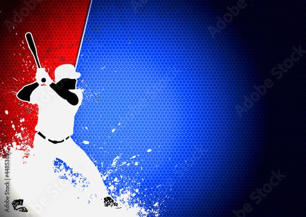 Obraz Baseball background