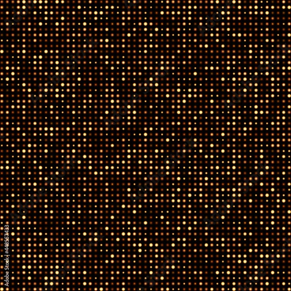 Fototapeta Abstract golden halftone dotted background.