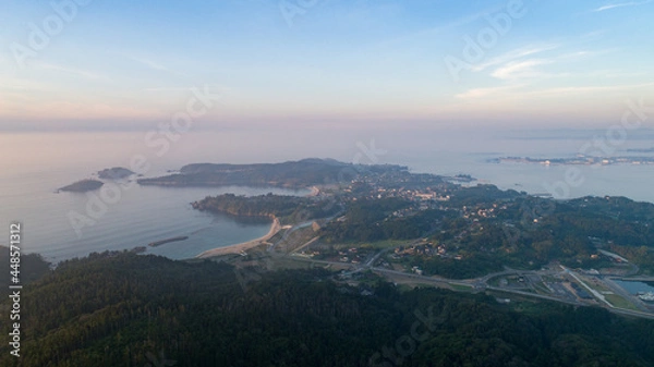 Fototapeta 《宮城県》気仙沼大島の朝の風景
