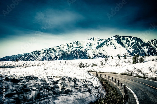 Obraz Snow  mountains landscape