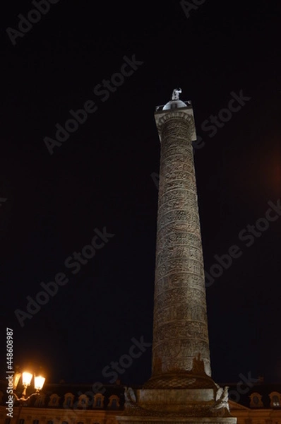 Obraz lighthouse at night