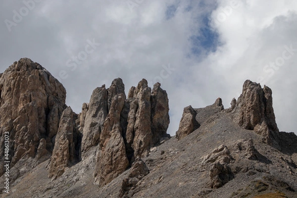 Obraz clouds over the mountains
